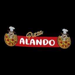 Alando Pizza Odense logo.